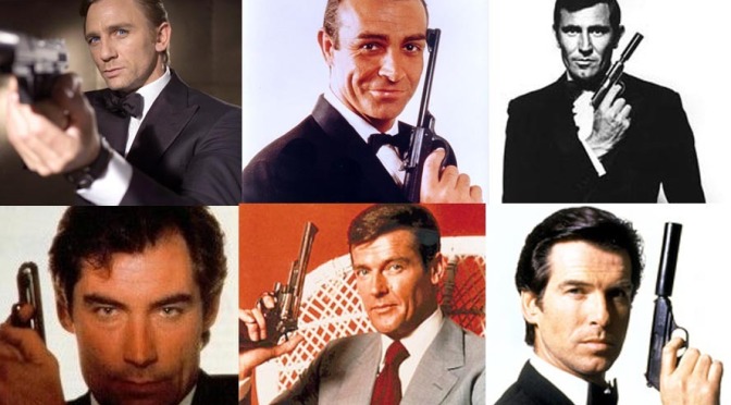 Movie Review: James Bond (Actors)
